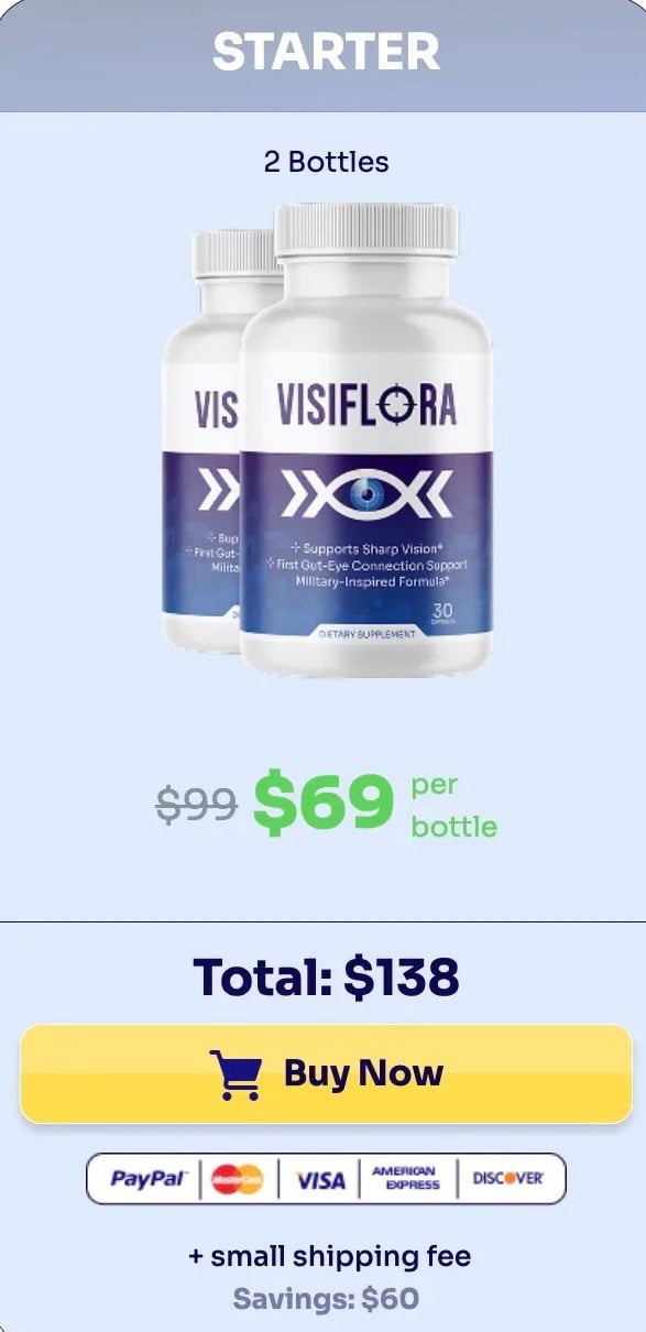 VisiFlora price 6 bottle